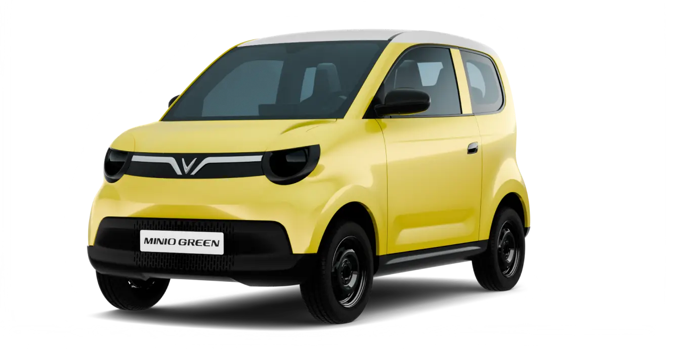 VinFast VF 2 Vàng nóc trắng