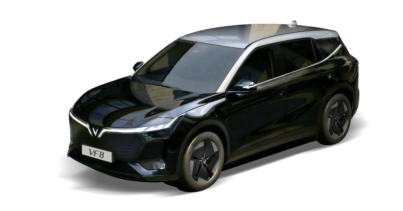 VF 8 Đen nóc bạc